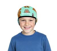 AYPOW Kids Winter Thermal Cycling Skull Cap Under Helmet Hat for 5-12 Years, Windproof Fleece Lined Helmet Liner with Ear Cover, Bike Riding Skating Skiing Beanie Headwear for Boys and Girls Outdoor