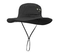 AYPOW Plus Size XL XXL Sun Hats for Men, Wide Brim Lightweight & Mesh Breathable Summer UV Protection UPF50+ Waterproof & Quick Drying Foldable Bucket Boonie Safari Hats Outdoor Fishing Hiking Beach