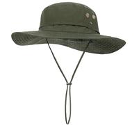 AYPOW Plus Size XL XXL Sun Hats for Men, Wide Brim Lightweight & Mesh Breathable Summer UV Protection UPF50+ Waterproof & Quick Drying Foldable Bucket Boonie Safari Hats Outdoor Fishing Hiking Beach