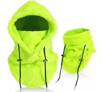 AYPOW Unisex Winter Thermal Fleece Balaclava, Windproof Ski Mask Face Cover, Multifunctional Winter Fleece Hat Hood with Neck Warmer Snood for Men Women, Outdoor Sports Running Skiing Cycling Hiking