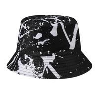 AYPOW Washed Cotton Reversible Packable Bucket Hat Women, UPF50+ Double Sided Wear Fisherman Cap Lightweight & Foldable Summer Sun Hats, Fashion Casual Ladies Girls Beach Hat for Daily Holidays Travel