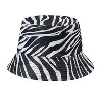 AYPOW Washed Cotton Reversible Packable Bucket Hat Women, UPF50+ Double Sided Wear Fisherman Cap Lightweight & Foldable Summer Sun Hats, Fashion Casual Ladies Girls Beach Hat for Daily Holidays Travel