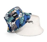 AYPOW XX-Large Reversible Bucket Hat Unisex, Fashion Big Size Wide Brim Double Sided Cotton Lightweight Foldable Outdoor Sun Hat, Fishing Hats for Outdoor Beach Hiking Travel Men Women 54-65cm
