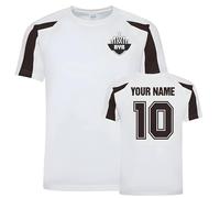 Ayr United Junior Your Name Sports Training Jersey White | Size: 5-6 Years Ayr United White 5-6 Years