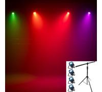 Ayra Q-Par 6 complete LED light set
