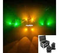 Ayra Vision 180 Spot LED Moving Head Set + Flight Case