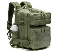 aYrap Tactical Backpack for Men Women, 20L/45L Molle 3 Day Assault Pack Bug Out Bag Rucksack Hiking Treeking Daypack (20L Green)