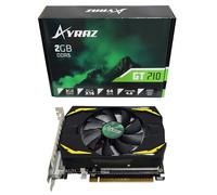 AYRAZ Nvidia GeForce GT 710 2GB DDR5 Full ATX Ready Video Graphics Card VGA, DVI-D, HDMI Ports, GPU Support DirectX12, OpenGL4.6, 64-bit, PCI-Express X16, GPU Clock 902 MHz, HD Video & Basic Gaming