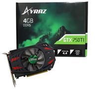 AYRAZ Nvidia GeForce GTX 750Ti 4GB DDR5 Full ATX Ready Graphics Card VGA, DVI-D, HDMI Ports, GPU Support DirectX12, OpenGL4.6, 128-bit, PCI-Express x16 3.0, GPU Clock 1020MHz, HD Video & Basic Gaming