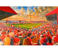 Ayresome Park Stadium Art Print, Middlesbrough FC, A4 Size, UV-Stable Giclee Print on 260gsm Paper