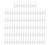 Ayrirel 100Pcs Nasal Spray Bottle, Empty Mini Plastic Nasal Spray Bottles Pump Sprayer Mist Nose Spray Refillable Bottle for Saline Nasal Spray Wash Perfumes (5ML)