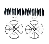 AYrMtH Fit For Z908 MAX 3 brushless RC Drone Spare Parts Propeller Blades Protection Guard For Z908MAX Quadcopter Frame Accessories(Blades Guard kit 3)
