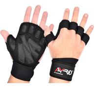 AYRO Workout Gloves, Ventilated Workout Gloves for Men & Women, Weightlifting Gloves, Gym Glove for Men, Gym Gloves with Built-in Wrist Wraps for Men & Women-Best for Weightlifting, GymFitness