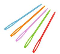 Ayrsjcl 10pcs Big Eye Plastic Sewing Needles for Kid Wool Cross Stitch Knitting Crochet 7cm Sewing Craft