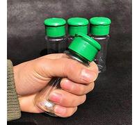 Ayrsjcl 2pcs Dispenser Bottles Seasoning Jar Plastic Clear Salt Pepper Shaker Vinegar Cruet Bottle Oil Pot Kitchen Accessories