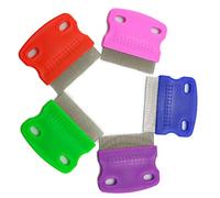 Ayrsjcl Flea Lice Combs Brushes Terminator Fine Egg Dust Nit Free Removal Stainless Steel Lice Comb Dog Comb