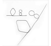 Ayrsjcl Memory Wire Nitinol Shape Fire Prediction Number of Diamonds Magic Trick for Close Up Magic