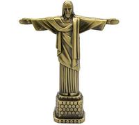 Ayrsjcl Metal Statue of Jesus Figurine Christ the Redeemer Statue Jesus Christ Statue Catholic Gift Home Decor