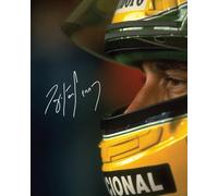 Ayrton Senna - F1 Formula One Autograph Signed A4 Photo Print