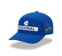 Ayrton Senna F1 Nacional Performance Hat Blue