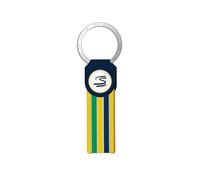 Ayrton Senna F1 Stripe Keychain