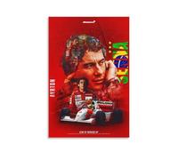 Ayrton-Senna Formula One Motosport F1 Celebrity Poster (98) Poster Painting Canvas Wall Art Living Room Posters Painting 16x24inch(40x60cm)