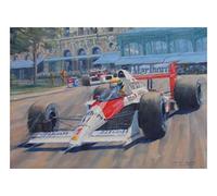 Ayrton Senna McLaren Formula 1 One F1 Motor Racing Car Birthday Card