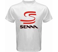 Ayrton Senna Men's T-Shirt White