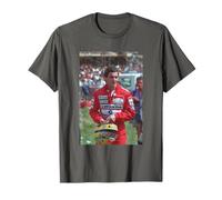 Ayrton Senna Racing Driver at British GP Silverstone 1989 T-Shirt