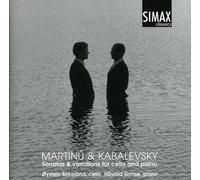 Ãystein Birkeland/HÃ¥vard Gimse - Martinu and Kabalevsky: Sonatas & Variations for Cello & Piano