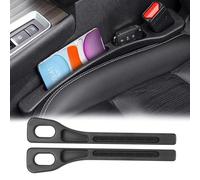 AYSYR Car Seat Gap Filler Organiser - 2 PCS Universal Car Gap Filler, Soft Foam Vehicle Mounted Gap Leak Proof Filling Strip, Stop Things from Dropping & Store Small Objects, for Most Models of Cars