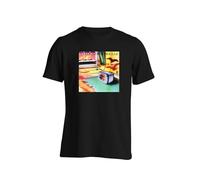 AYTAPUGE A Flock of Seagulls T Shirt Album 80's Pop Black 3XL