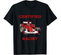 AYTAPUGE Certified Racist Racer Boost Speedster Certified Race T-Shirt Black XL