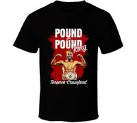 AYTAPUGE Terence Crawford Pound for Pound King Boxing Champ T Shirt Black XL
