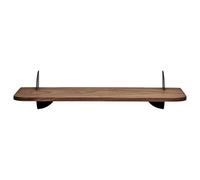 AYTM AEDES Shelf Walnut/ Black L50 cm