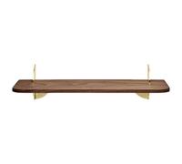 AYTM AEDES Shelf Walnut/ Gold L50 cm