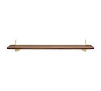 AYTM AEDES Shelf Walnut/ Gold L80 cm