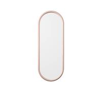 AYTM Angui mirror, pink, height 78 cm, glass, steel