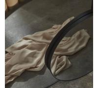 AYTM Circum mirror, grey / black, Ø 70 cm, glass, MDF wood
