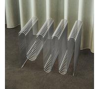 AYTM Curva magazine rack, silver, width 40 cm, steel