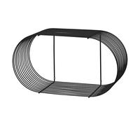 AYTM CURVA Shelf Black H33 cm
