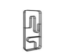 AYTM CURVA Shelf Display Rectangular Black