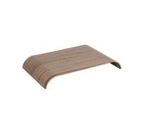 AYTM Curva tray, walnut-coloured, 41 x 25 x 5 cm, wood