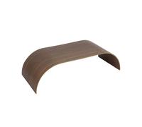 AYTM CURVA Wood Panel For Shelf Short Walnut