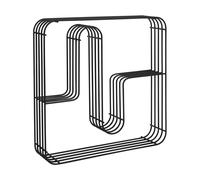 AYTM Curva wall shelf square Black