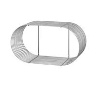 AYTM CURVA Shelf Silver H33 cm