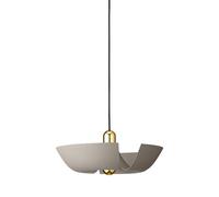 AYTM CYCNUS Pendant Large Taupe/Gold