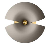 AYTM CYCNUS Wall Lamp Large Taupe/Gold