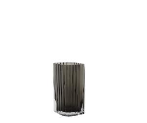 AYTM FOLIUM Vase 20 cm Black
