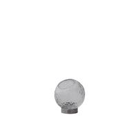 AYTM GLOBE BUBBLES Vase Ø10 Clear/ Silver